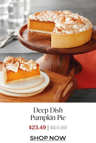 Deep Dish Pumpkin Pie 