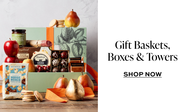 Gift Baskets, Boxes & Towers
