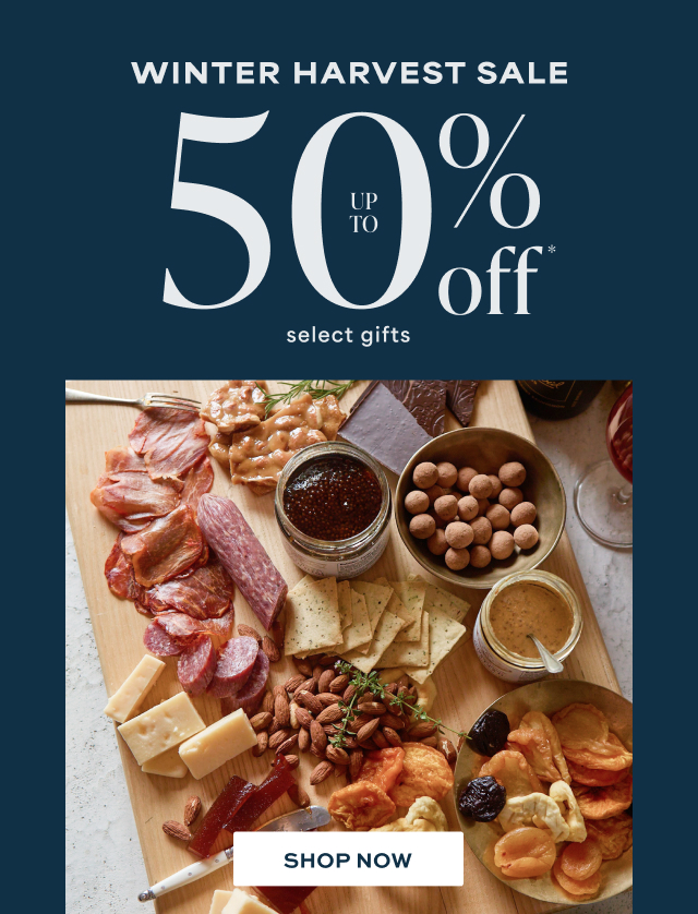 Winter Harvest Sale - Up to 50% Off