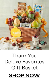Thank You Deluxe Favorites Gift Basket 