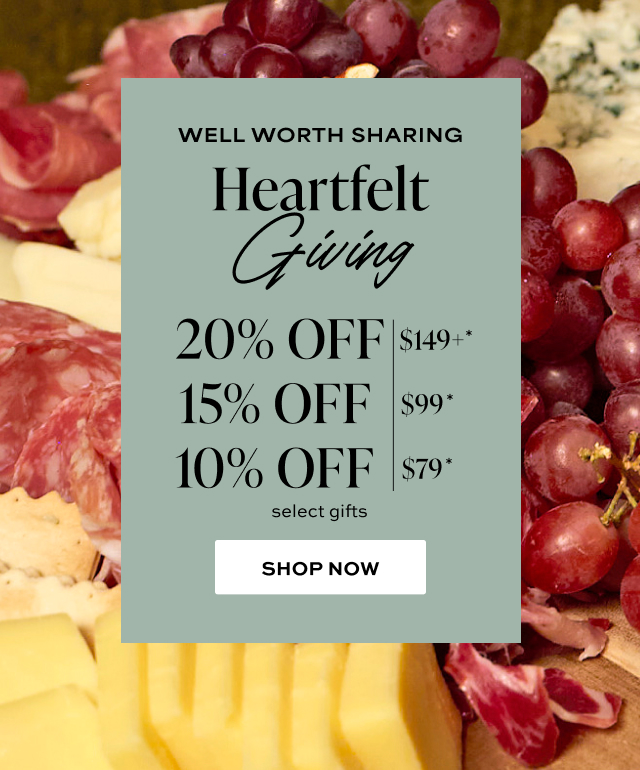 Well Worth Sharing - Heartfelt Giving - Save 20%