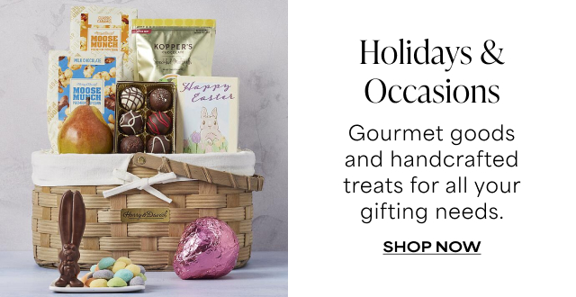 Holidays & Occasions - Gourmet goods and handcrafted treats for all your gifting needs.