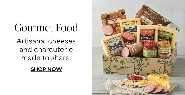 Gourmet Food - Artisanal cheeses and charcuterie made to share.