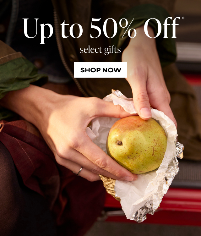 Up to 50% off select gifts