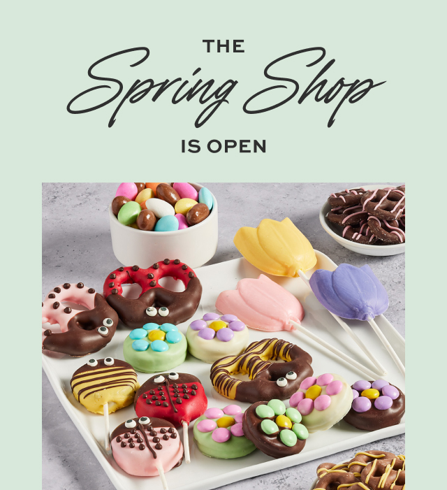 The Spring Shop Is Open 