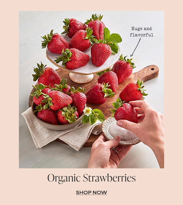 Organic Strawberries 