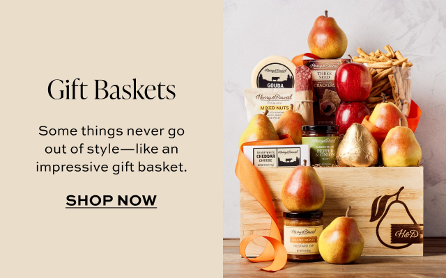 Gift Baskets - Some things never go out of style - like an impressive gift basket.  