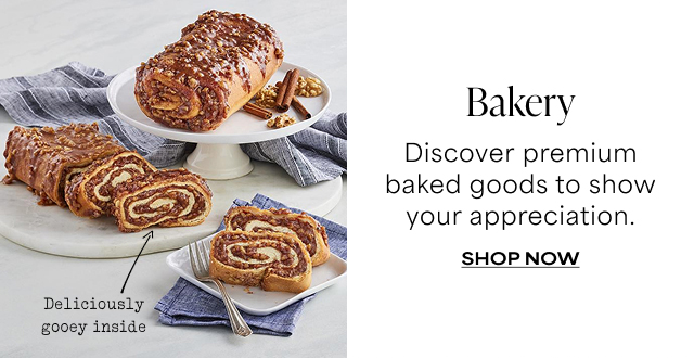 Bakery - Discover premium baked goods to show your appreciation.   