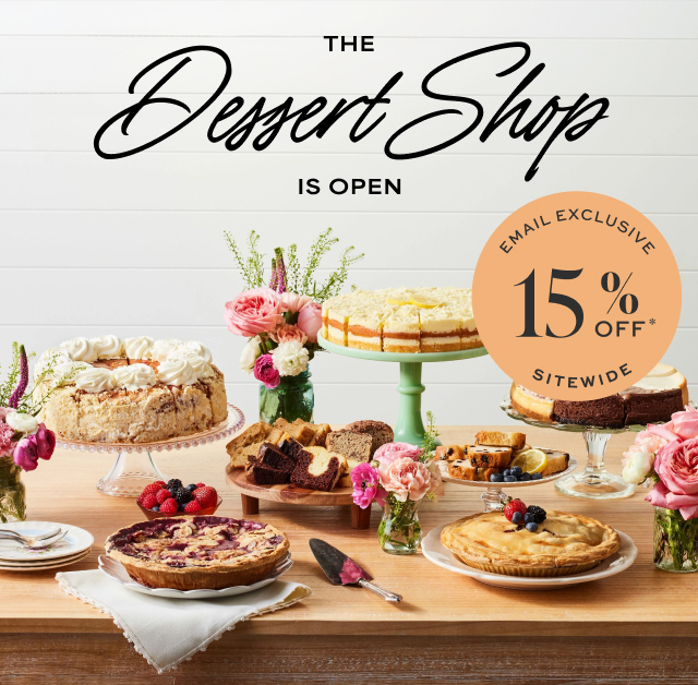 The Dessert Shop Is Open