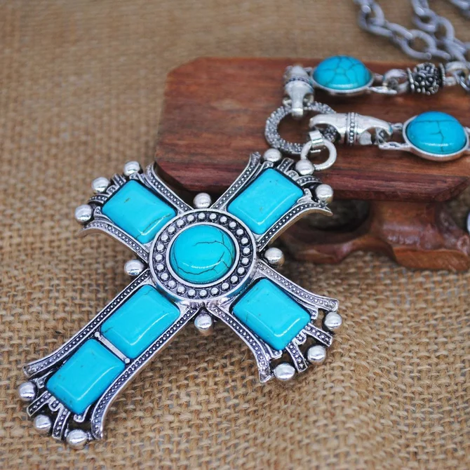 Turquoise long  Necklace