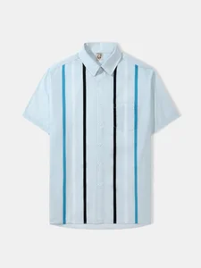 Image of Hardaddy® Cotton Striped Bowling Shirt