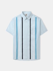 Image of Hardaddy® Cotton Striped Bowling Shirt