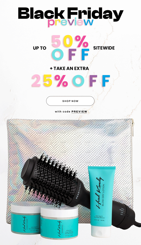 BLACK FRIDAY PREVIEW