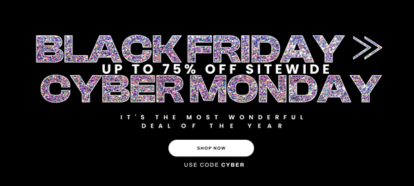 UP TO 75% OFF SITEWIDE