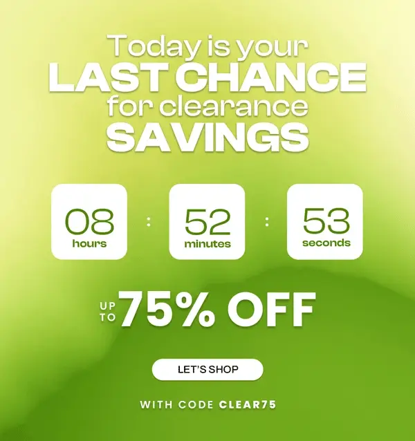 SHOP SITEWIDE CLEARANCE