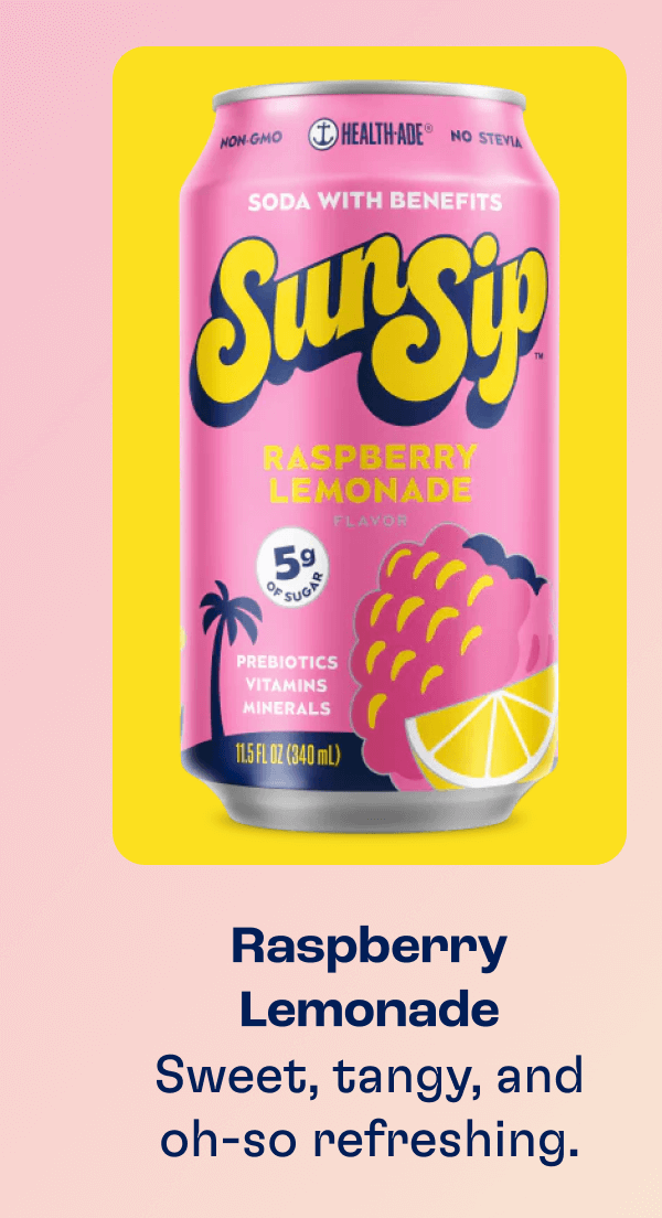 Raspberry Lemonade - Sweet, tangy, and oh-so refreshing.