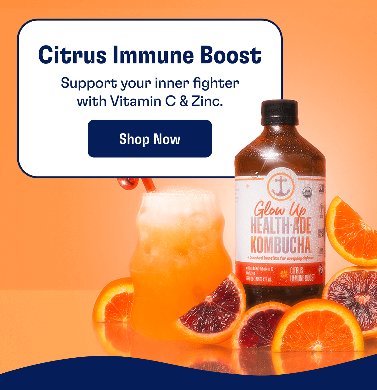 Citrus Immune Boost - Support your inner fighter with Vitamin C & Zinc. | Shop Now