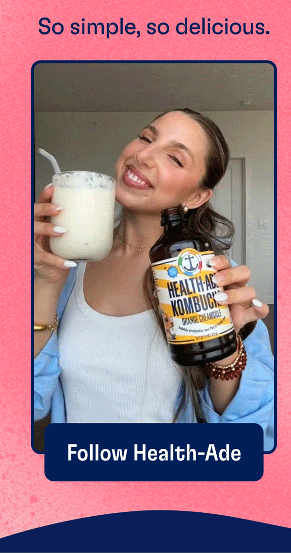 Follow Health-Ade