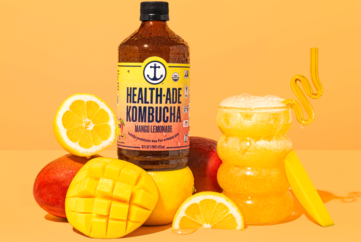 Mango Lemonade product animation