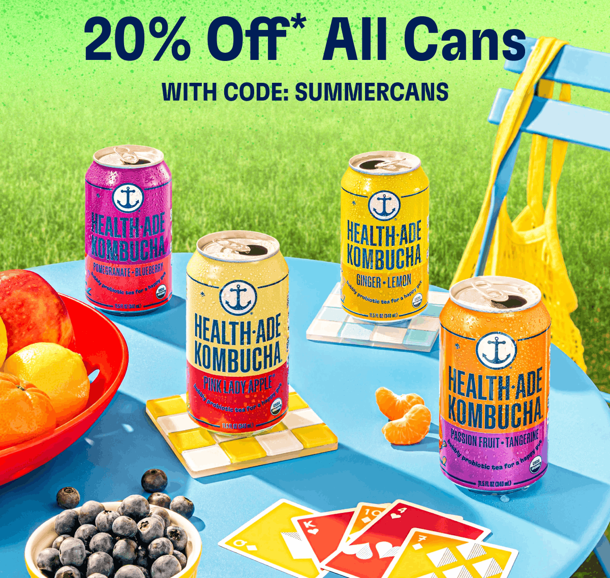 20% Off* All Cans With Code: SUMMERCANS