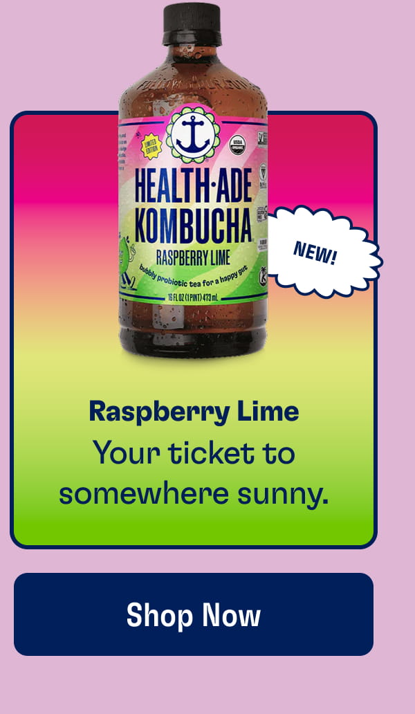 Raspberry Lime | Your ticket to somewhere sunny. Shop now