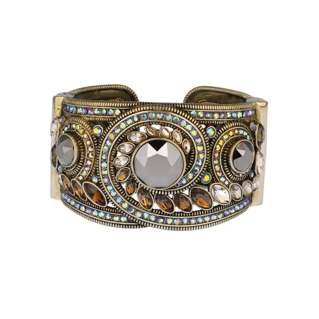 Image of HEIDI DAUS®"Swirl Happy" Crystal Statement Bracelet