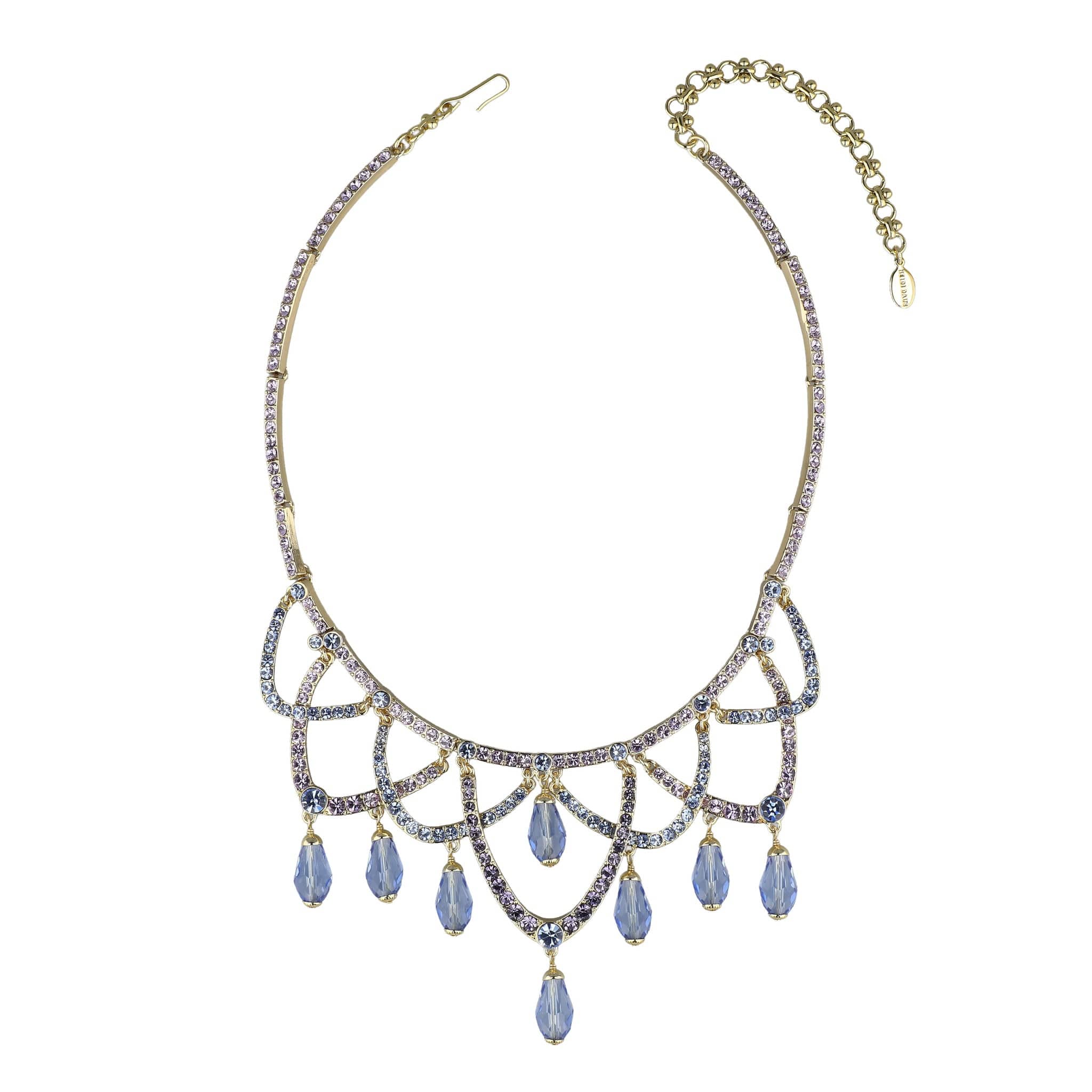 Image of HEIDI DAUS® "Opulent Era" Crystal Chandelier Regency Necklace
