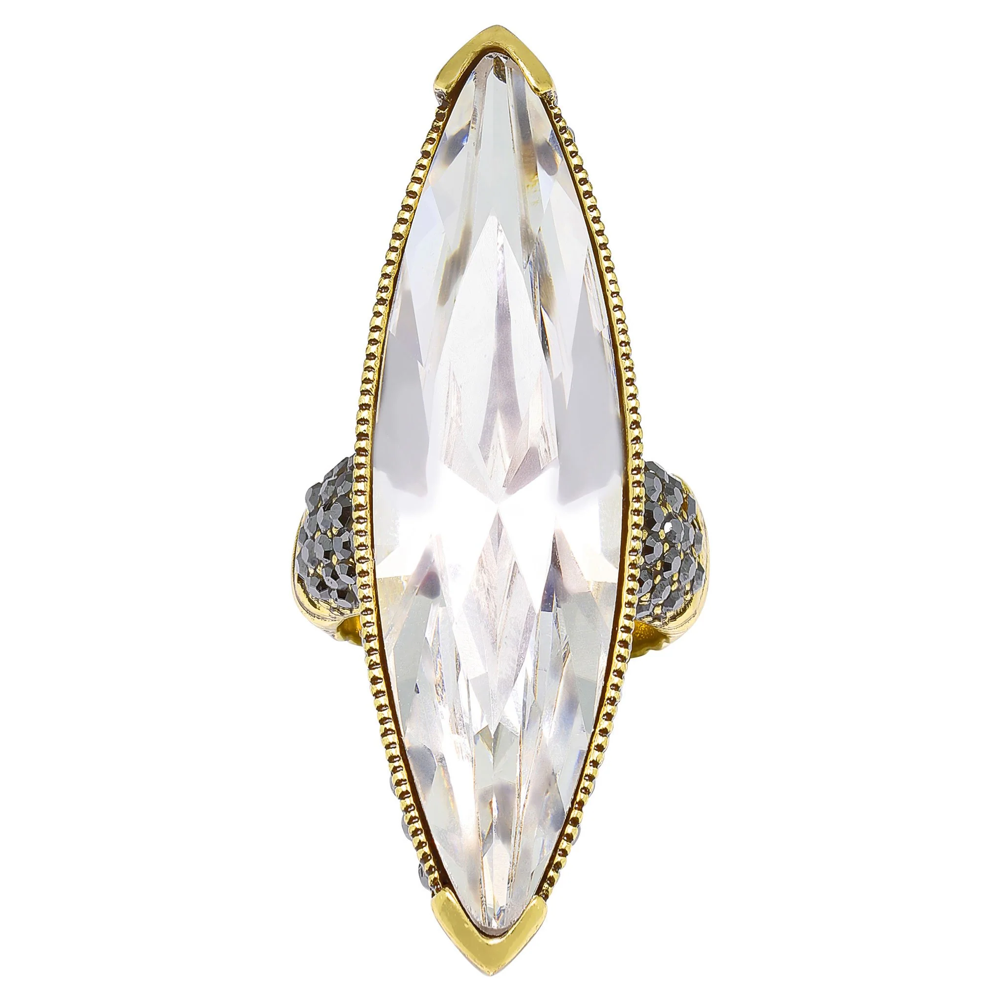 Image of "Fabulous Feng Shui" Swarovski Crystal Oversized Ring