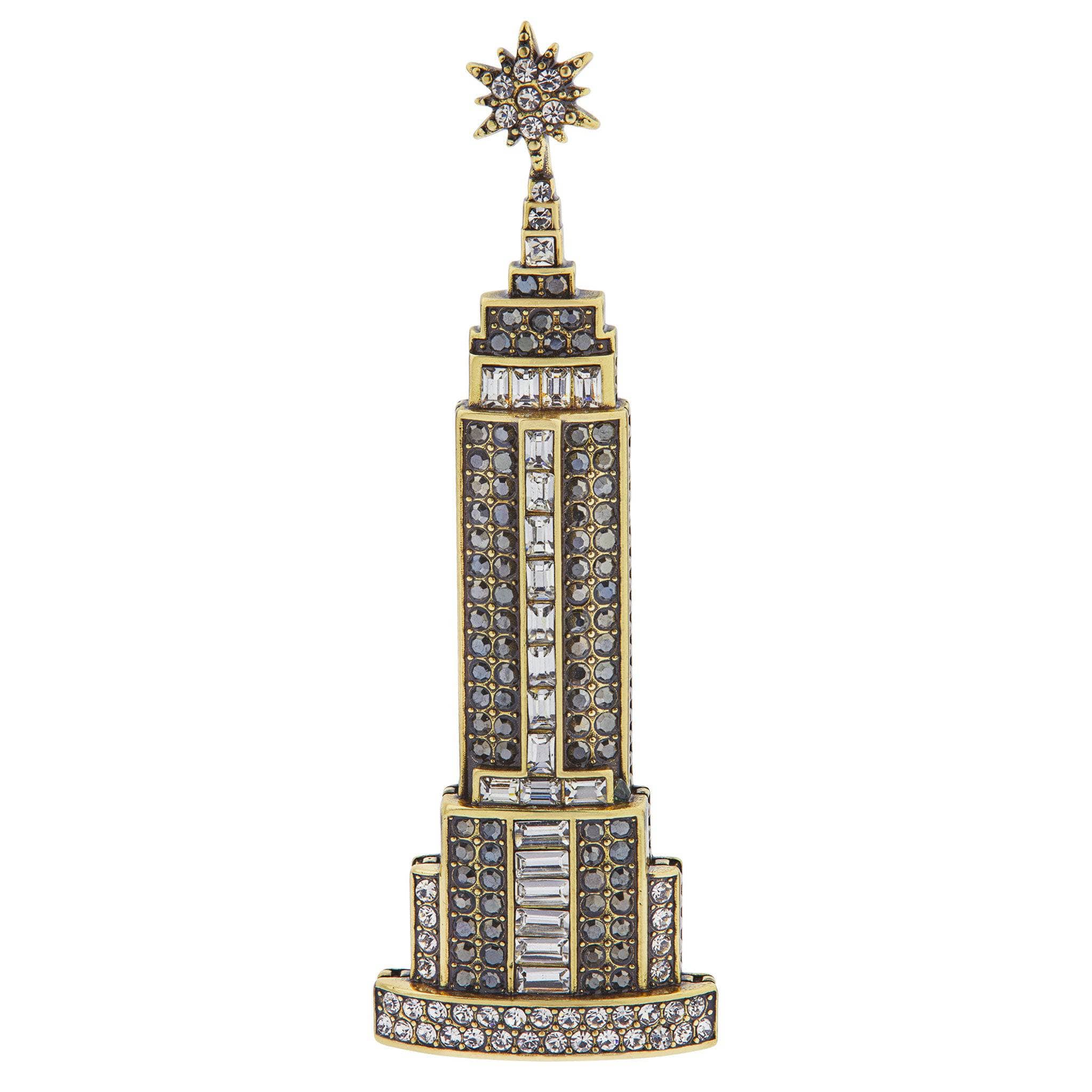 Image of HEIDI DAUS® “Empire Elegance” New York Empire State Building Brooch/Pin