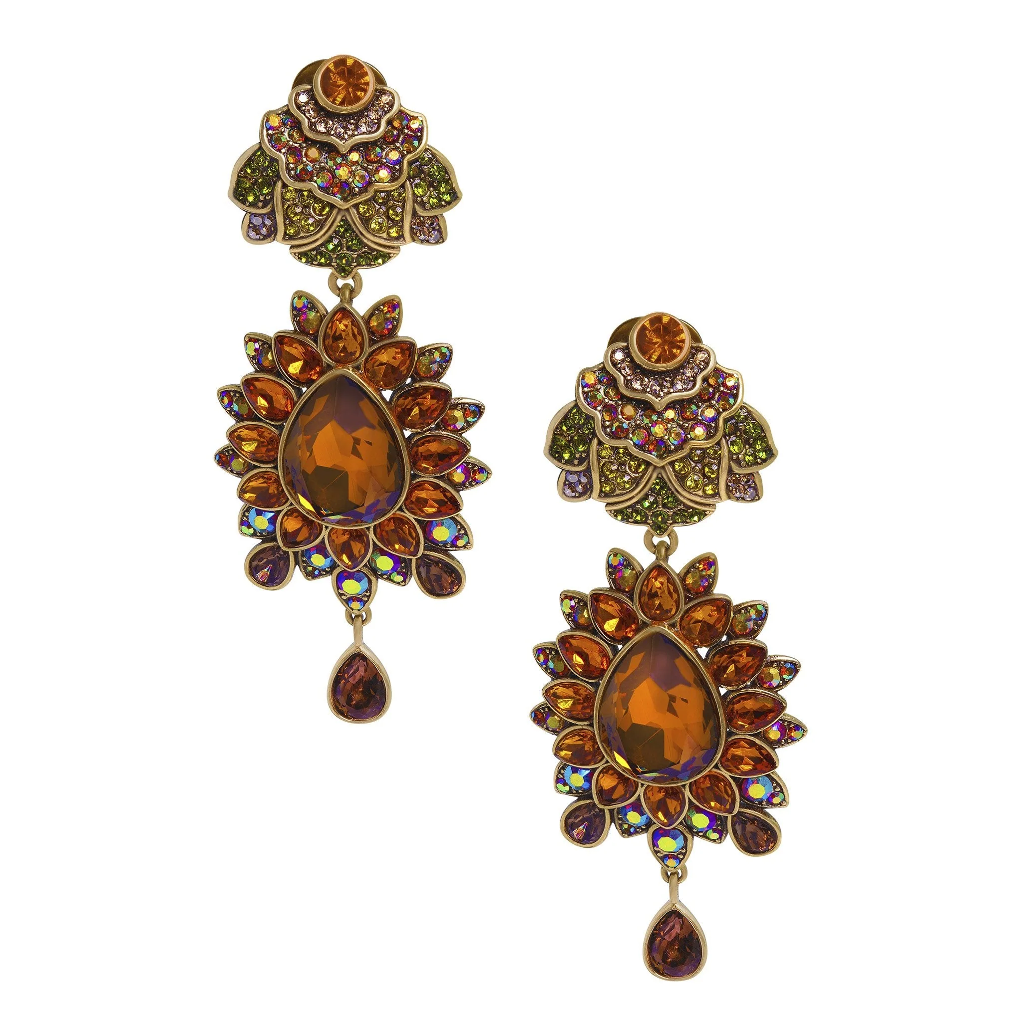 Image of Heidi Daus®"Shangri La" Crystal Statement Earrings
