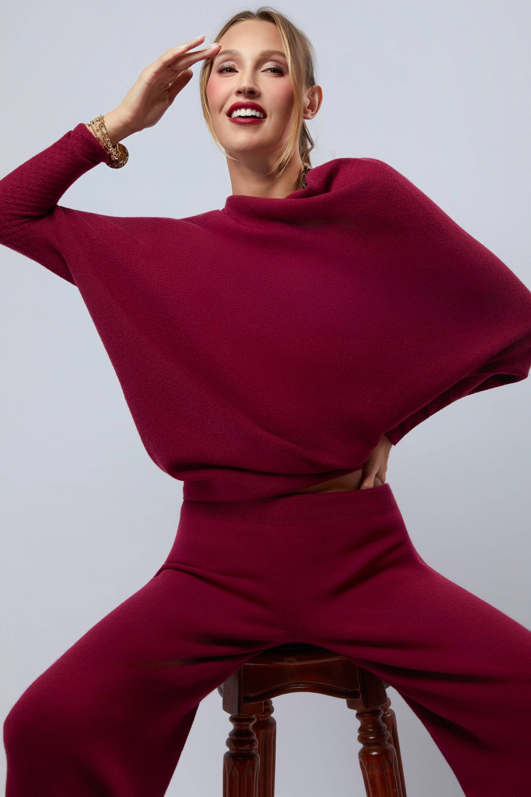 Image of HEIDI DAUS® “New Elegance” Universal Neckline Knit Top