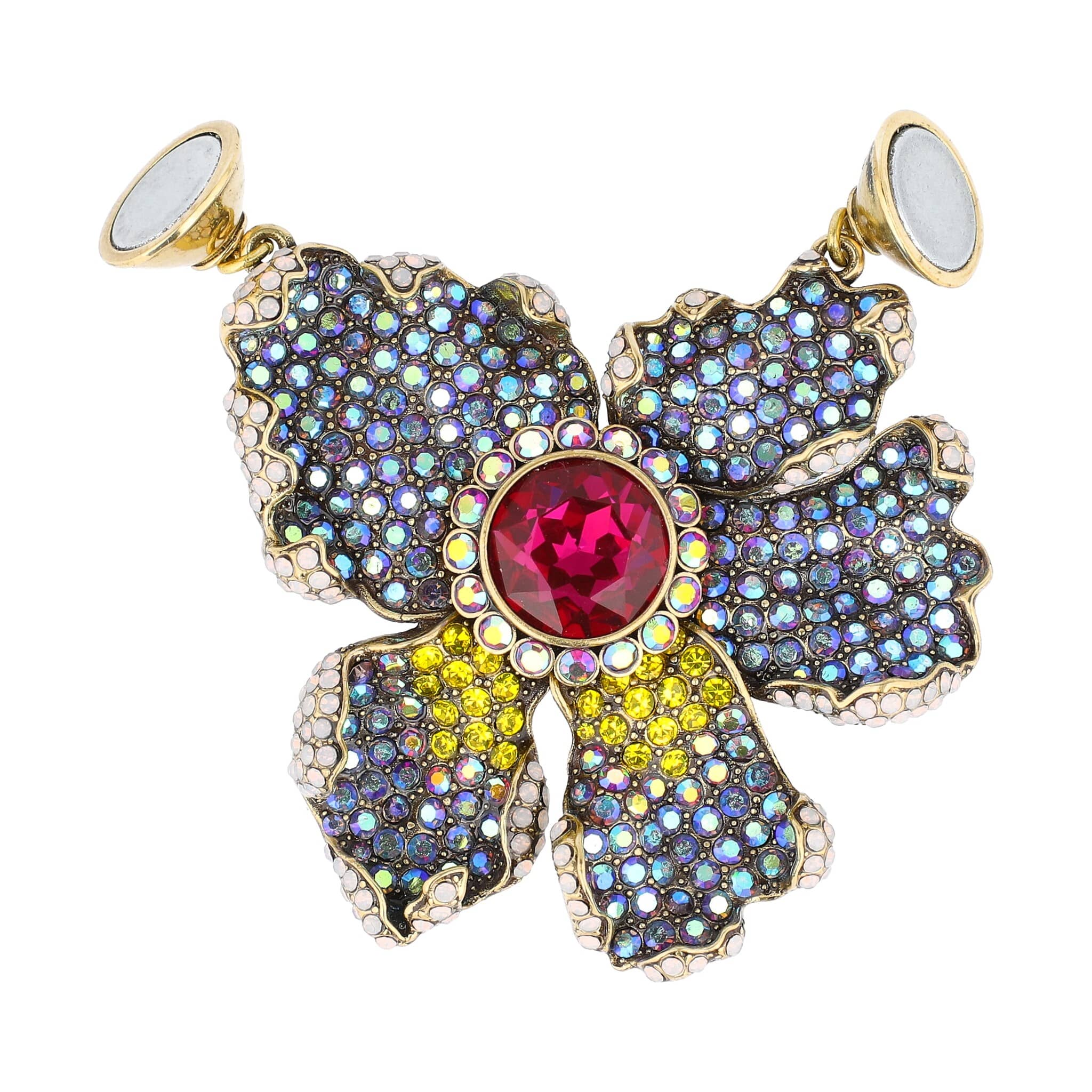 Image of HEIDI DAUS® “Forever in Bloom: Orchid” Magnetic Floral Pin/Charm