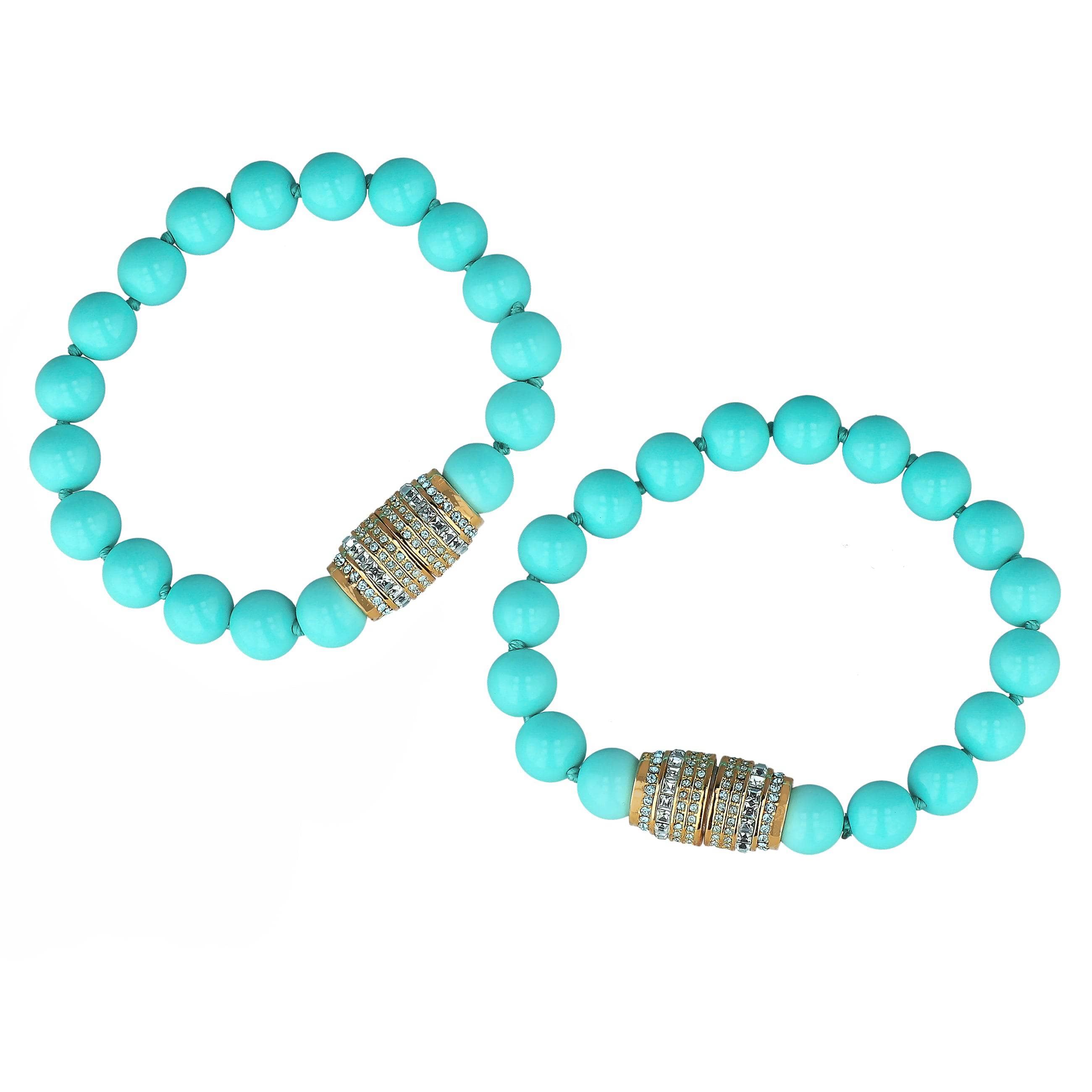 Image of HEIDI DAUS®"Infinite Magic" Art Deco Magnetic Necklace/Bracelet Set
