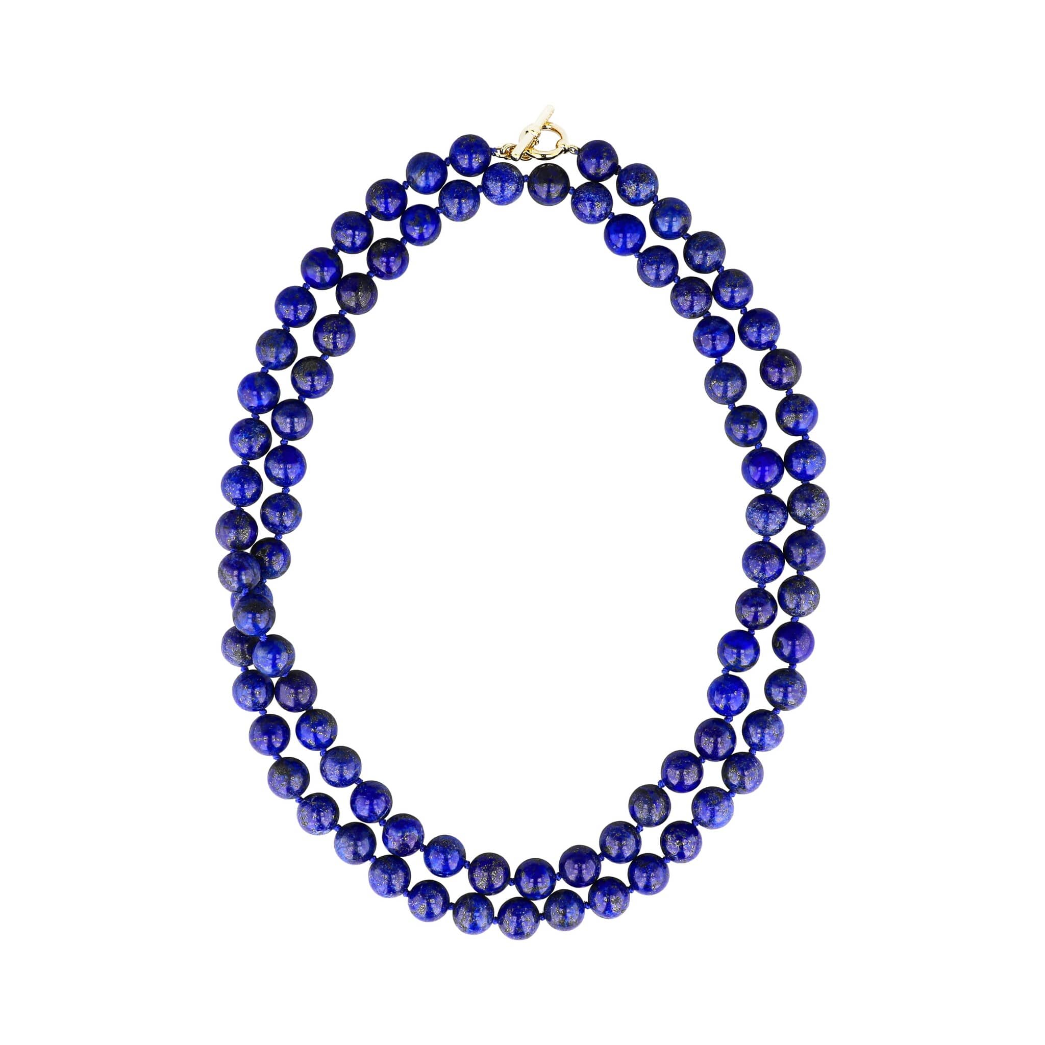 Image of Heidi Daus® Elegant Essentials Genuine Lapis Grande Statement Layering Strand Necklace