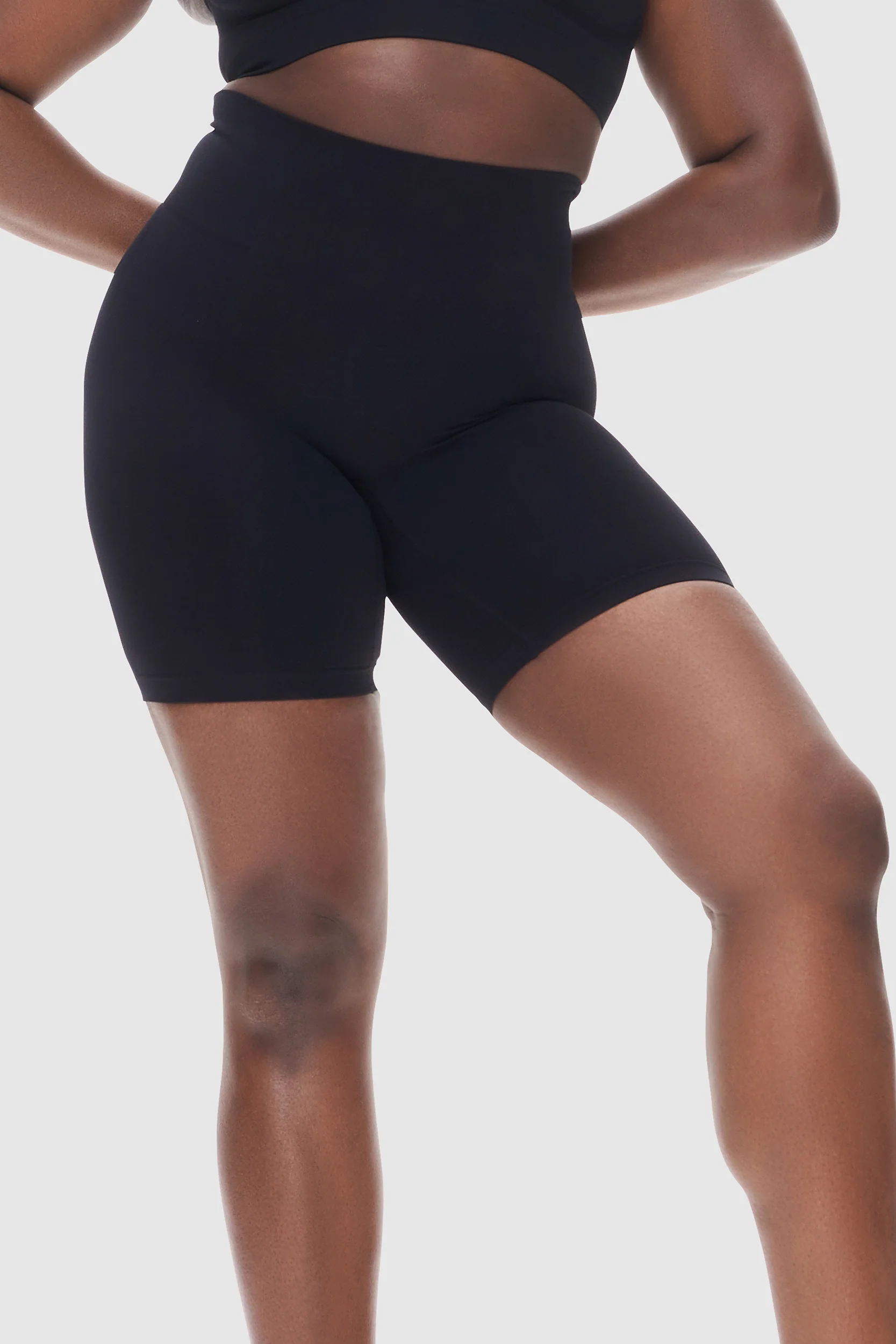 Image of Contour Seamless High Waist Short Black