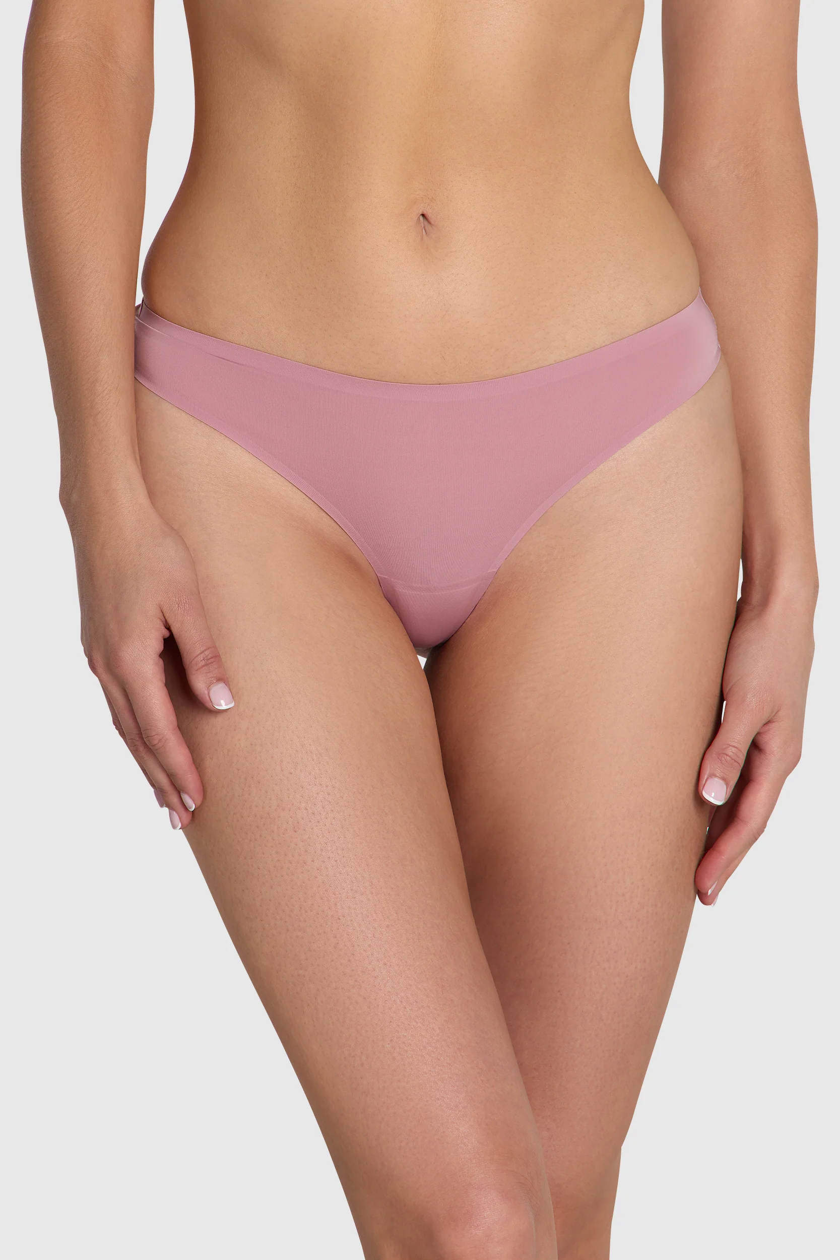 Image of The Smooth Hipster Thong Dusky Pink