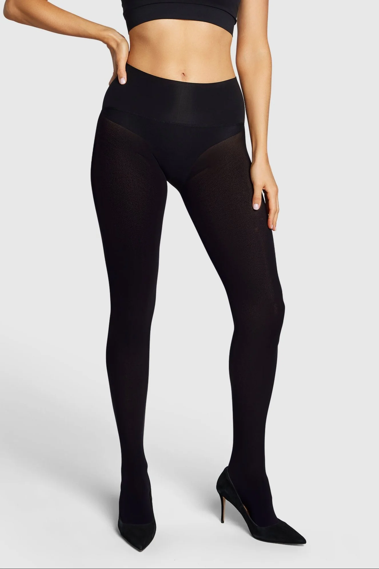 Image of The Eighty Opaque Tights Black