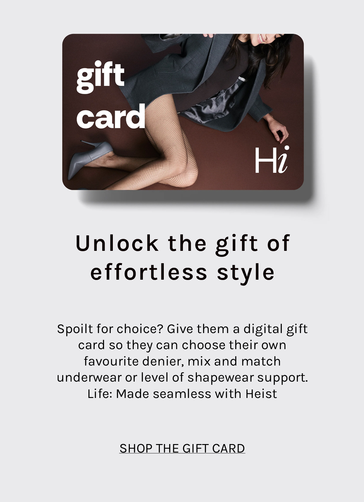 Gift card