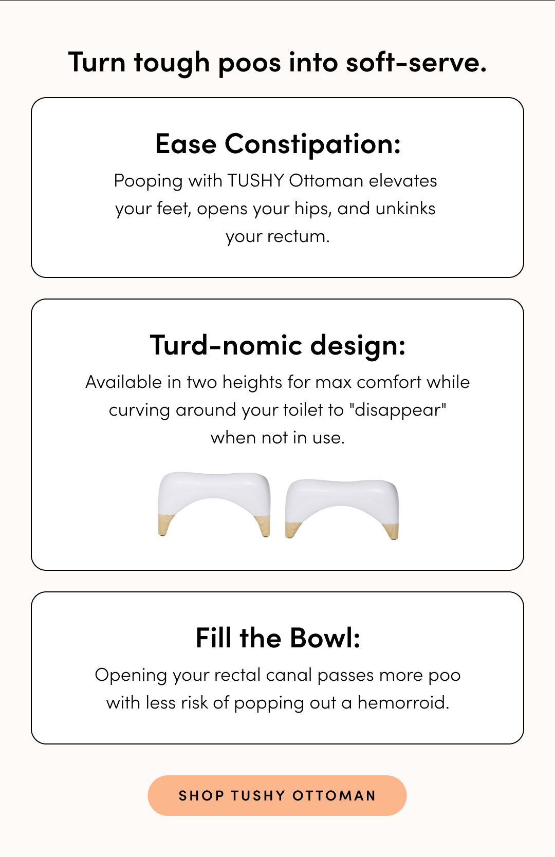 Shop TUSHY Ottoman