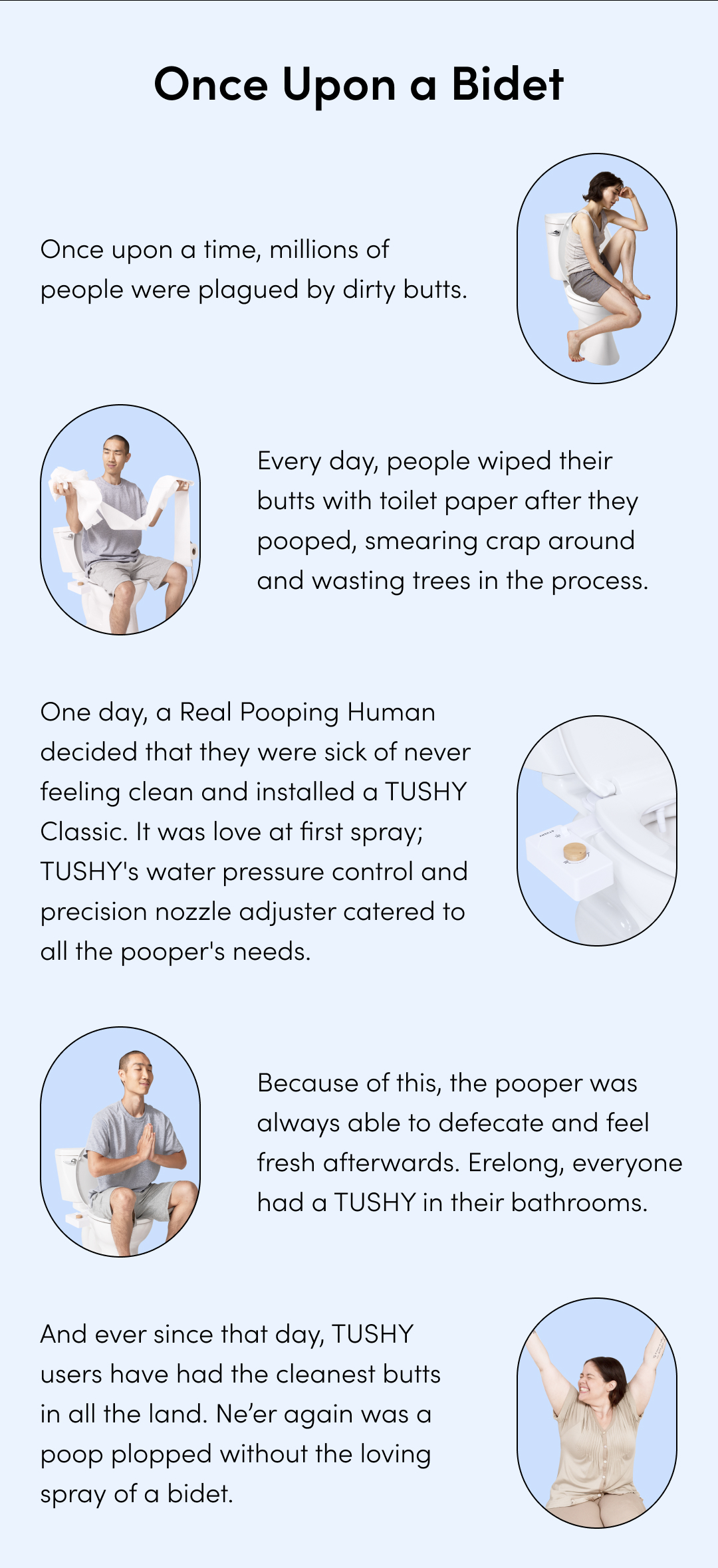 ONCE UPON A BIDET