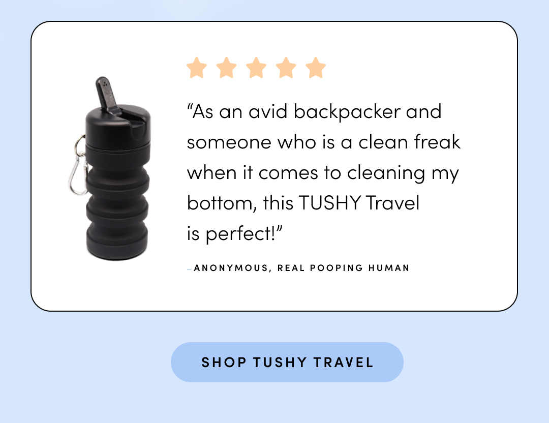 SHOP TUSHY TRAVEL