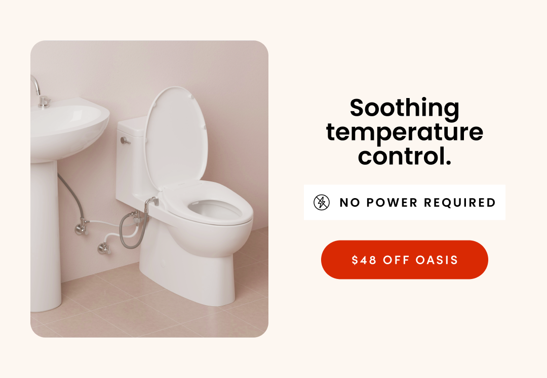 20% OFF BIDET SEATS