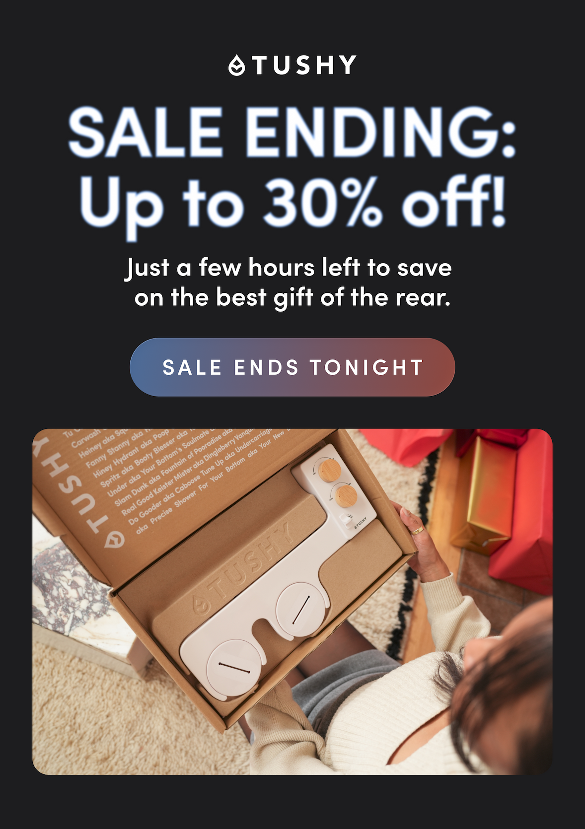 SHOP CYBER WEEK SALE