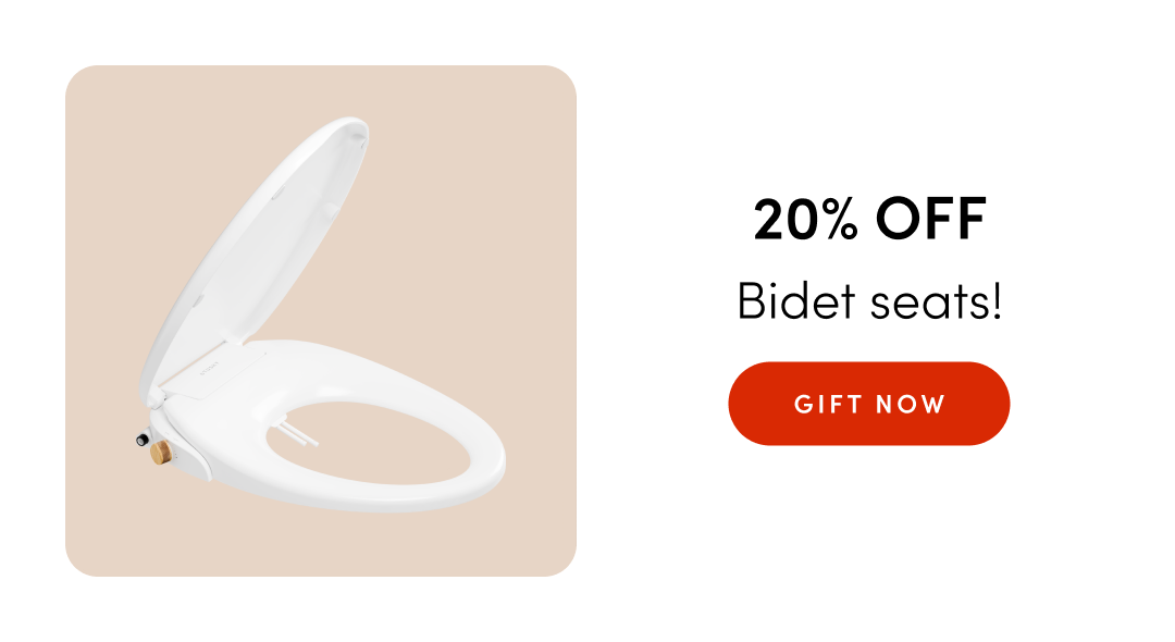 20% OFF BIDET SEATS