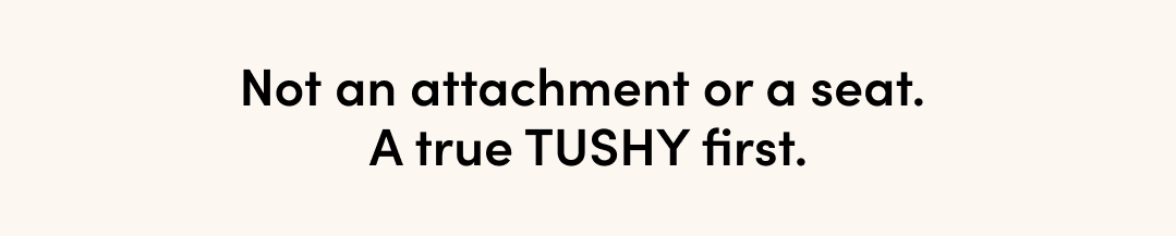 MEET TUSHY HANDHELD BIDET