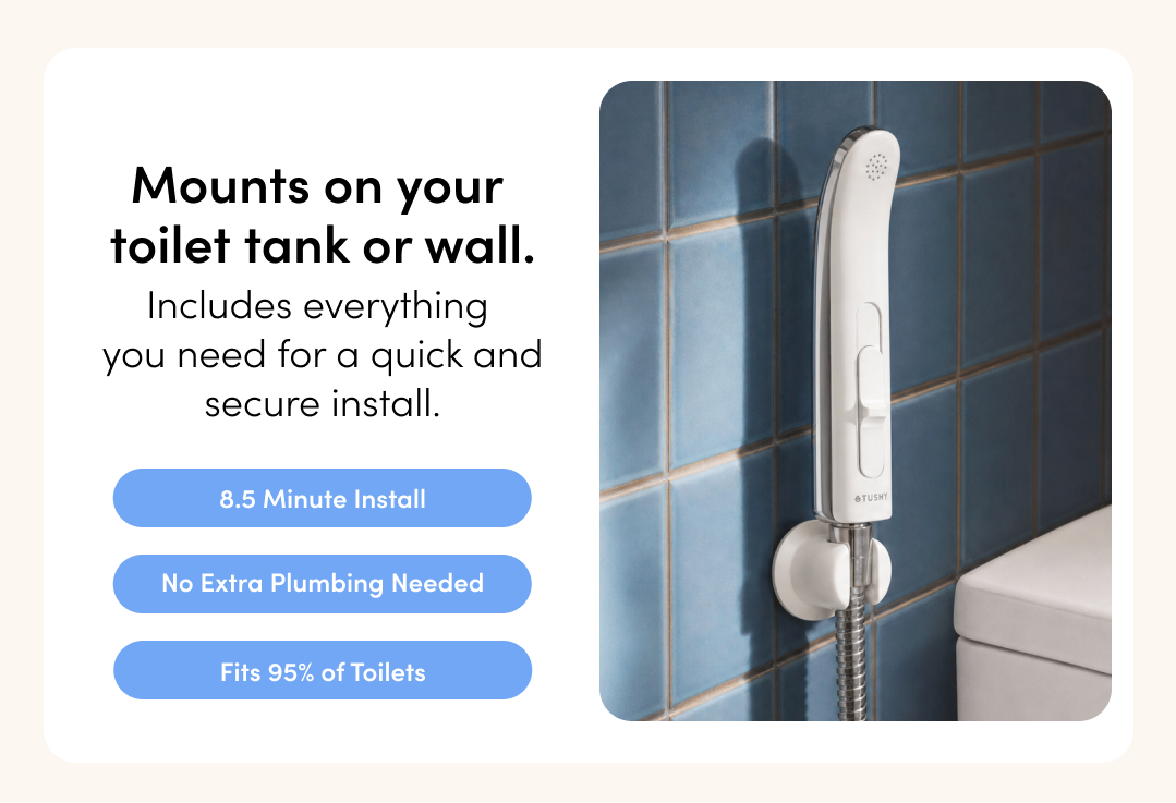 MEET TUSHY HANDHELD BIDET