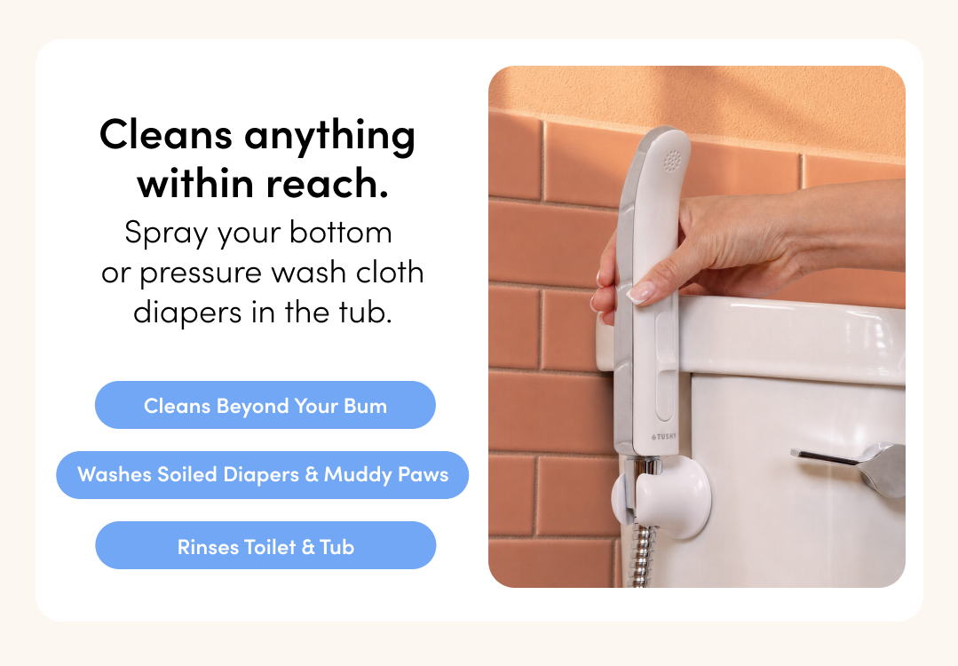MEET TUSHY HANDHELD BIDET