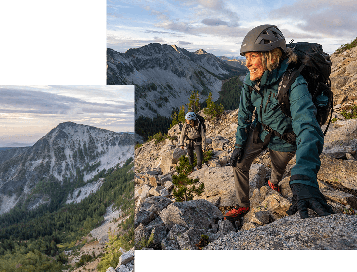 Helly Hansen layers for hiking