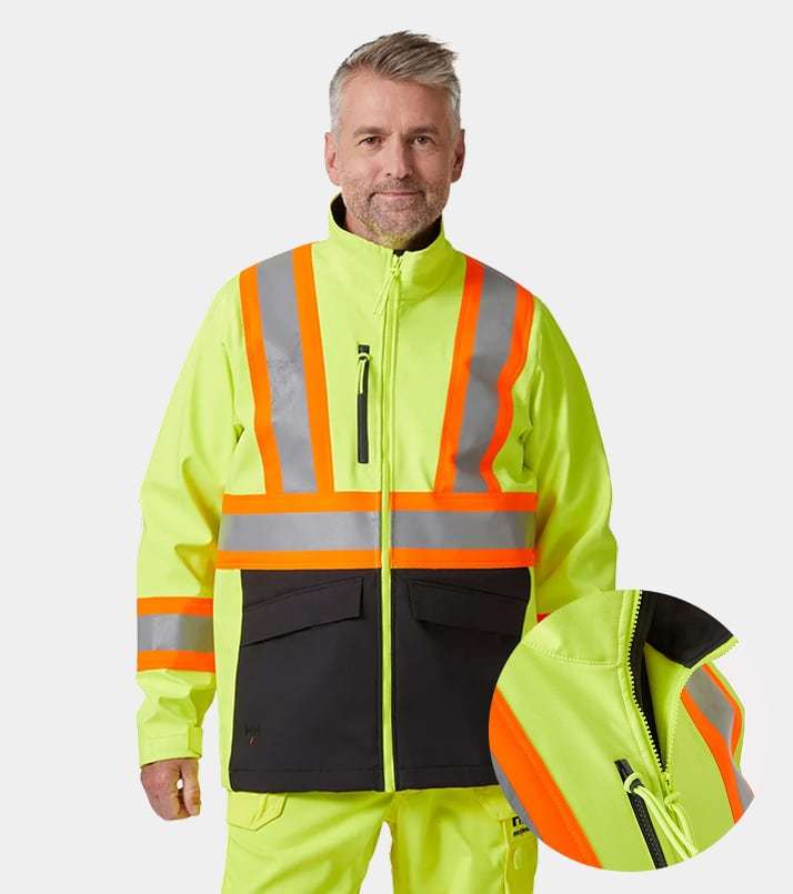 Alta Hi Vis Softshell Jacket CSA