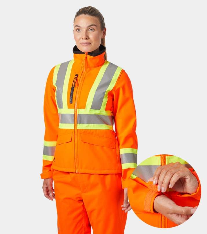 Women's Alta Hi Vis Softshell Jacket CSA